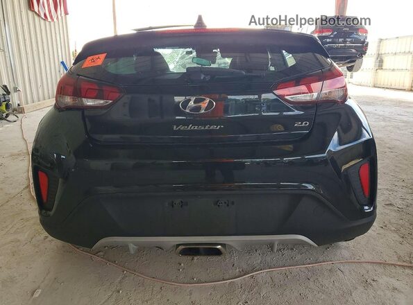 KMHTG6AF1LU029613 2020 HYUNDAI VELOSTER Черный Вид салона спереди