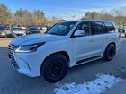 2017 Lexus Lx 570 Белый vin: JTJHY7AX5H4247578