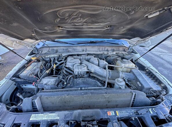 1FT7W2B63GEA07676 2016 FORD F250 Белый Вид панели приборов