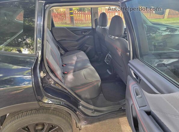 JF2SKAPC9KH450440 2019 SUBARU FORESTER Синий Вид салона спереди