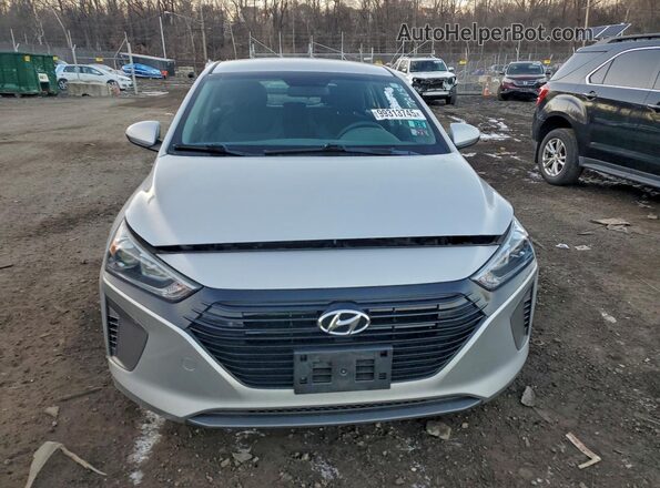KMHC65LC1HU032292 2017 HYUNDAI IONIQ Серебряный Вид сзади