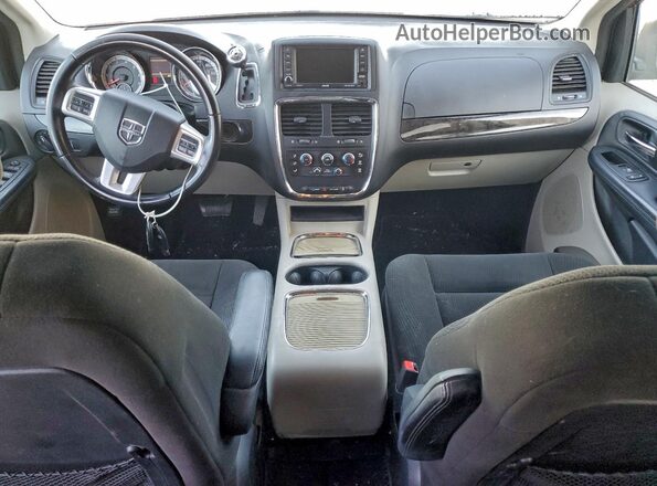 2C4RDGCG8GR310121 2016 DODGE CARAVAN Бордовый Вид щитка приборов