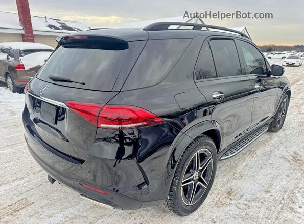 4JGFB8GE9LA176012 2020 MERCEDES-BENZ GLE-CLASS Черный Передняя правая четверть