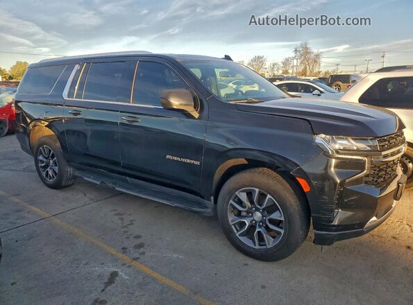 1GNSCCKD2NR122502 2022 CHEVROLET SUBURBAN Black Vista frontal