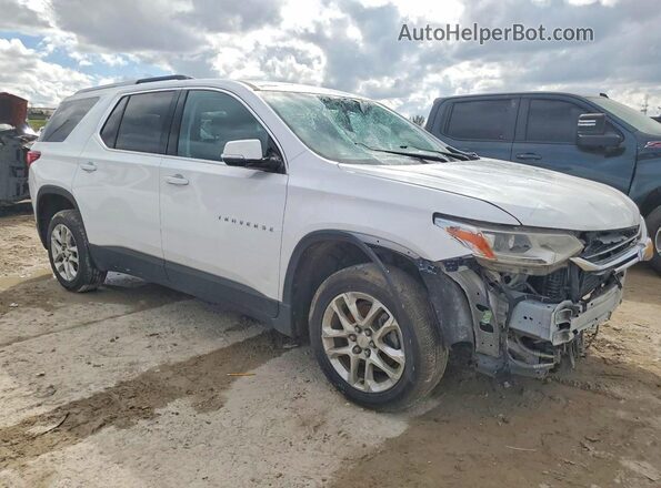 1GNERGKW1JJ229652 2018 CHEVROLET TRAVERSE Белый Вид спереди