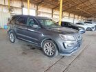 2016 Ford Explorer Limited Серый vin: 1FM5K7F83GGB64121