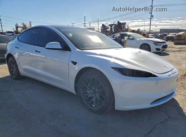 5YJ3E1EA7RF732484 2024 TESLA MODEL Белый Вид спереди