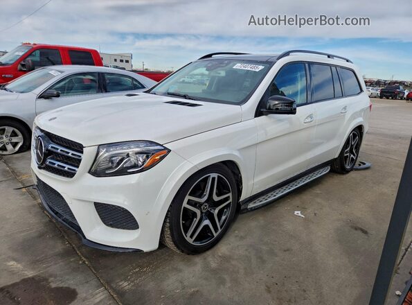 4JGDF7DEXJB028792 2018 MERCEDES-BENZ GLS White უკანა მარცხენა