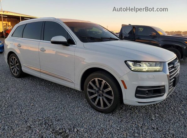 WA1LAAF72JD013390 2018 AUDI Q7 Белый Вид спереди