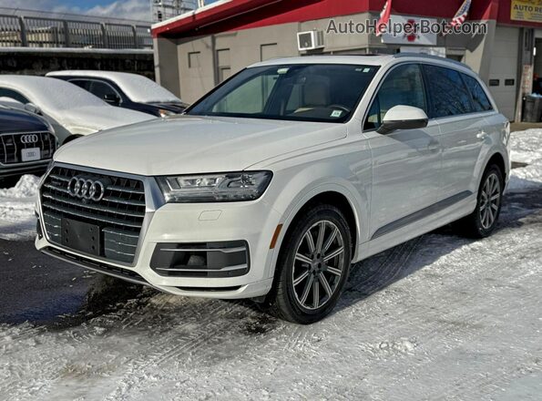 WA1LAAF76JD026093 2018 AUDI Q7 Белый Задняя левая четверть