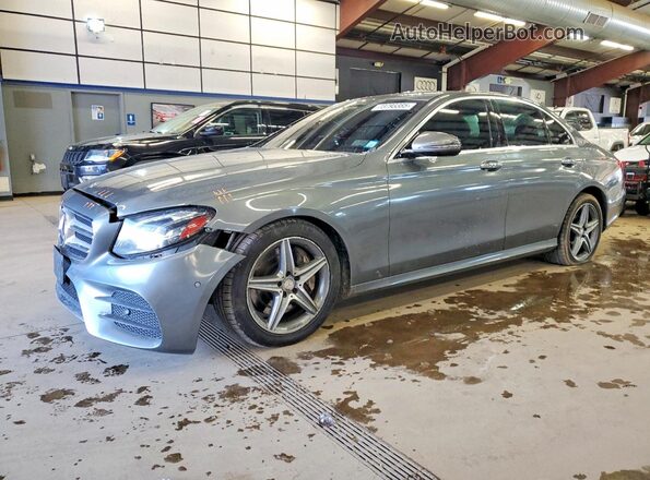 WDDZF4KB2HA203804 2017 MERCEDES-BENZ E Серый Задняя левая четверть