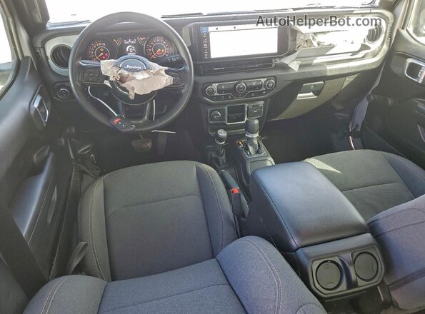 1C6HJTAGXRL103569 2024 JEEP GLADIATOR Серебряный Вид щитка приборов