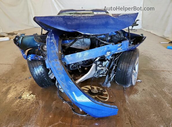 1G1FB1RS8L0148117 2020 CHEVROLET CAMARO Синий Вид сзади