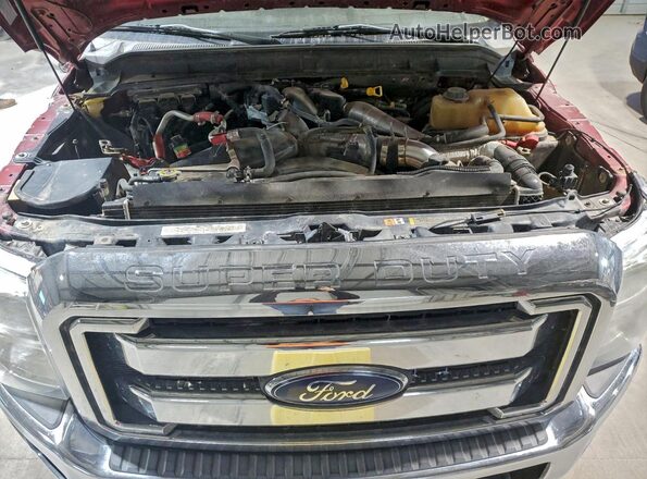 1FT7W2BT1GEB23321 2016 FORD F250 Красный Вид подкапотного пространства