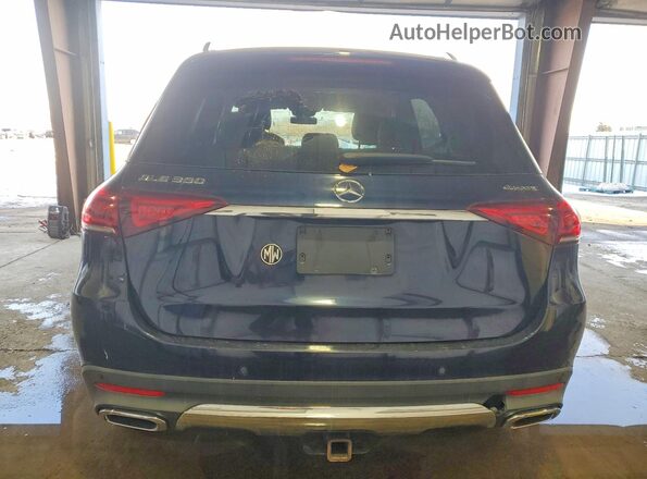 4JGFB4KB2LA007603 2020 MERCEDES-BENZ GLE-CLASS Синий Вид салона спереди