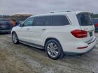 2017 Mercedes-benz Gls 450 4matic Белый vin: 4JGDF6EE1HA819074