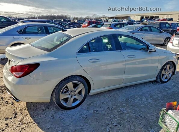 WDDSJ4GB7GN349311 2016 MERCEDES-BENZ CLA-CLASS Белый Передняя правая четверть