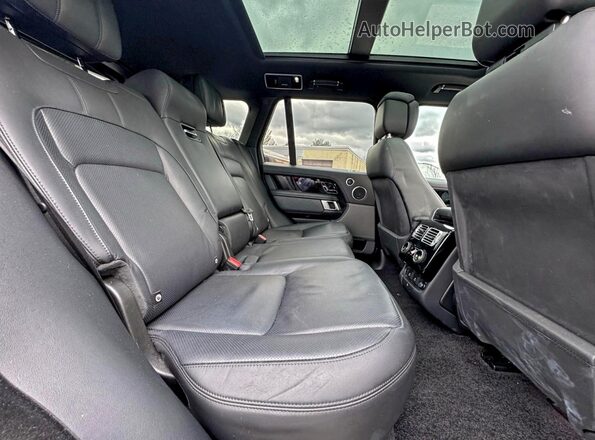 SALGS2RU8NA467056 2022 LAND ROVER RANGE Черный Вид сзади