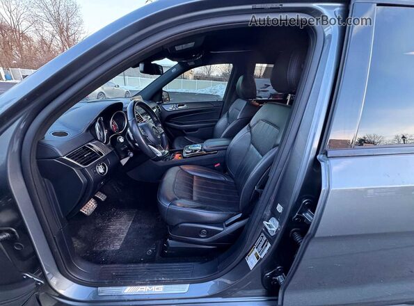 4JGDA6EB7HA989007 2017 MERCEDES-BENZ GLE Серый Вид сзади