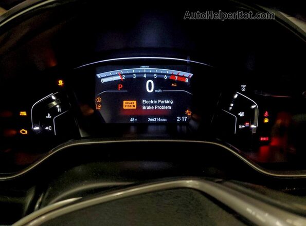 7FARW2H89KE045183 2019 HONDA CRV Белый Вид задних сидений