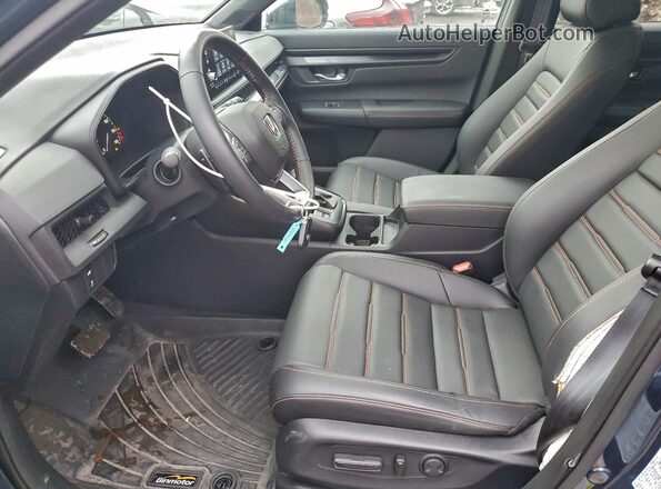 7FARS6H85SE089376 2025 HONDA CRV Синий Вид панели приборов