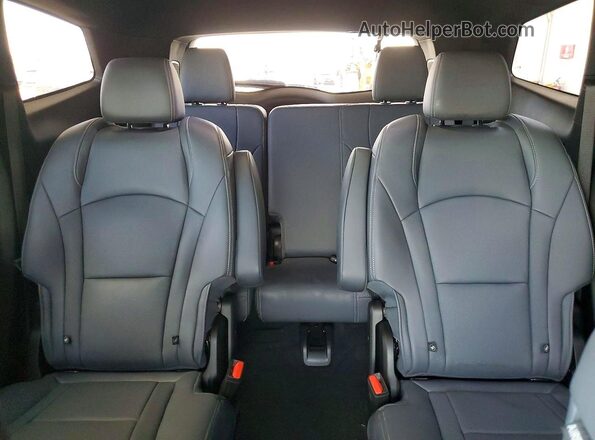 5GAERBKW2PJ190253 2023 BUICK ENCLAVE Черный Вид задней части салона