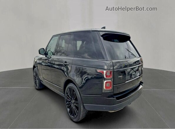SALGS2RU8NA467056 2022 LAND ROVER RANGE Черный Задняя правая четверть