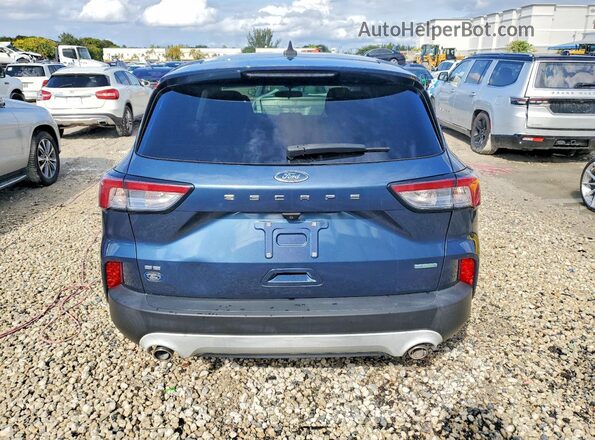 1FMCU0G66LUC32803 2020 FORD ESCAPE Blue Widok wnętrza z przodu
