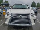 2018 Lexus Lx 570 Белый vin: JTJHY7AX9J4264566