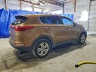 2017 Kia Sportage Lx Коричневый vin: KNDPM3AC5H7034645