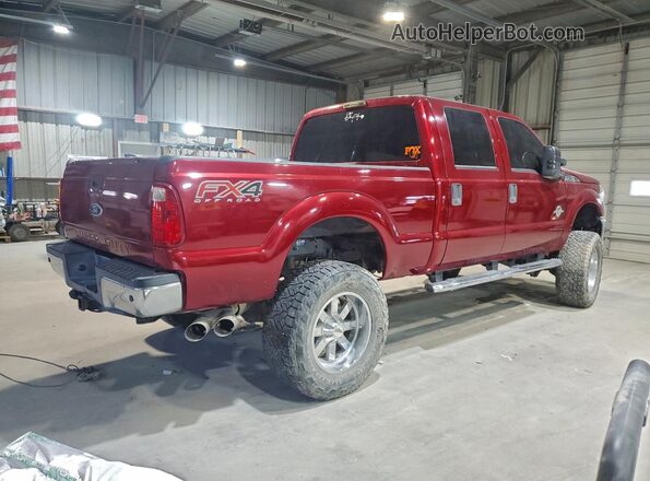 1FT7W2BT1GEB23321 2016 FORD F250 Красный Передняя правая четверть