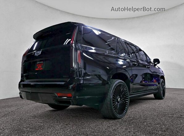 1GYS3RKL4NR258711 2022 CADILLAC ESCALADE Черный Вид спереди