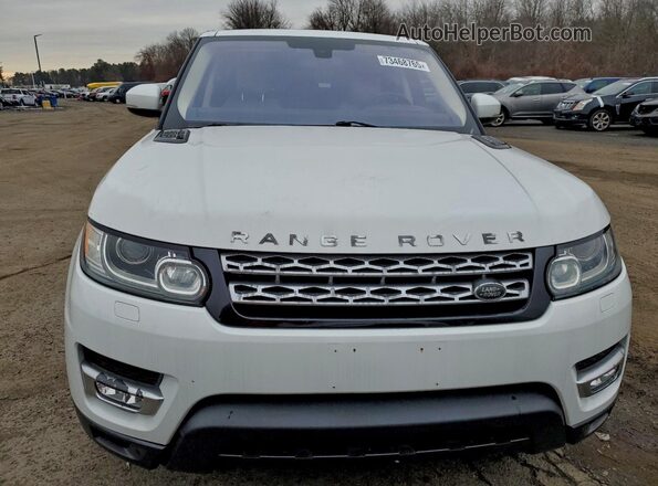 SALWR2PF3GA596059 2016 LAND ROVER RANGE ROVER Белый Вид сзади