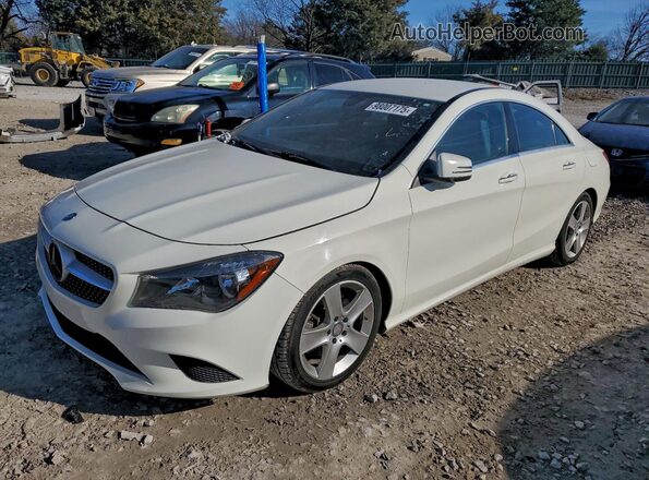 WDDSJ4GB7GN349311 2016 MERCEDES-BENZ CLA-CLASS Белый Задняя левая четверть