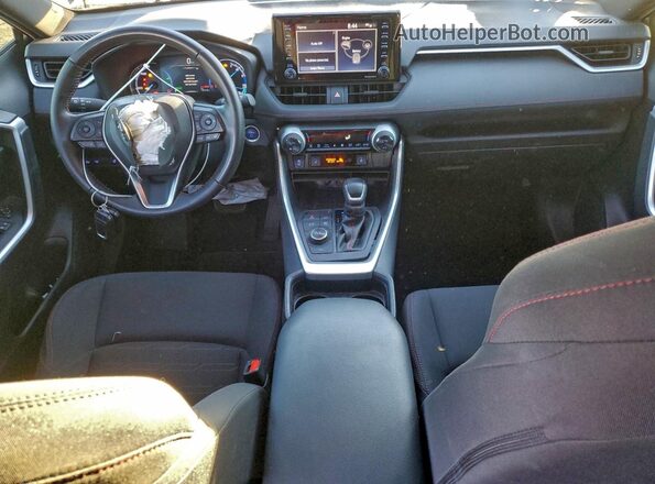 JTMAB3FVXMD051281 2021 TOYOTA RAV4 Серый Вид щитка приборов