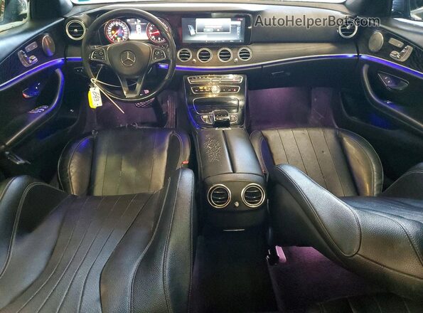 WDDZF4KB2HA203804 2017 MERCEDES-BENZ E Серый Вид щитка приборов