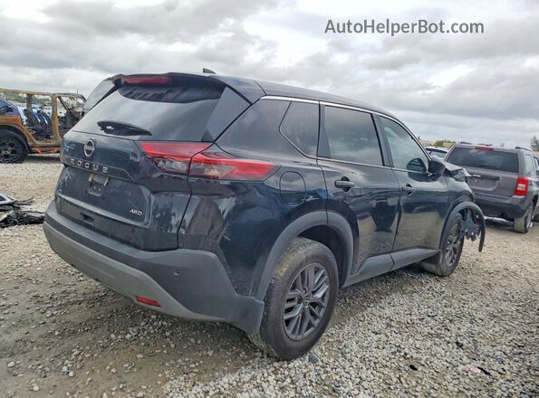 5N1BT3AB9PC944174 2023 NISSAN ROGUE Черный Передняя правая четверть