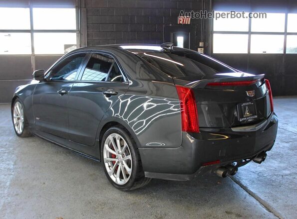 1G6AN5RY2G0133402 2016 CADILLAC ATS-V Серый Вид спереди