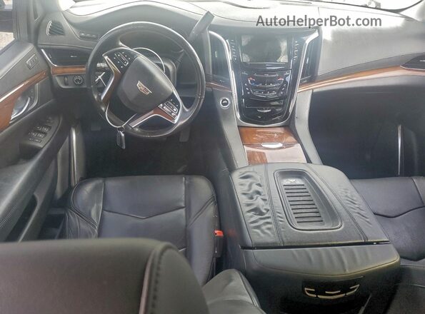 1GYS4BKJ9JR143566 2018 CADILLAC ESCALADE Black Widok zestawu wskaźników