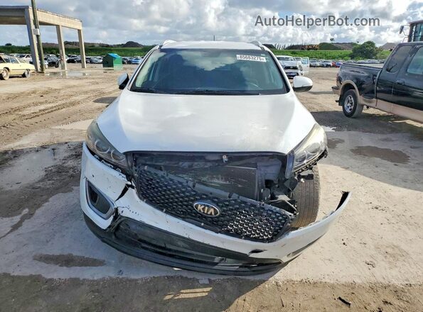 5XYPG4A36HG235745 2017 KIA SORENTO Белый Вид сзади