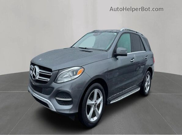 4JGDA5HBXHA992716 2017 MERCEDES-BENZ GLE Угольный Задняя правая четверть