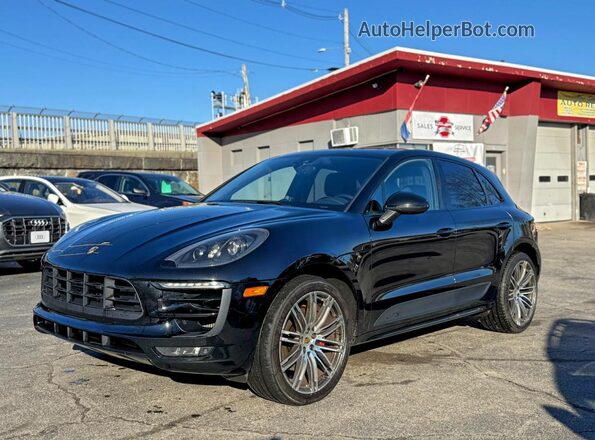 WP1AG2A51HLB55591 2017 PORSCHE MACAN Черный Задняя левая четверть