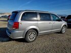 2016 Dodge Grand Caravan Sxt Серебряный vin: 2C4RDGCG0GR323588