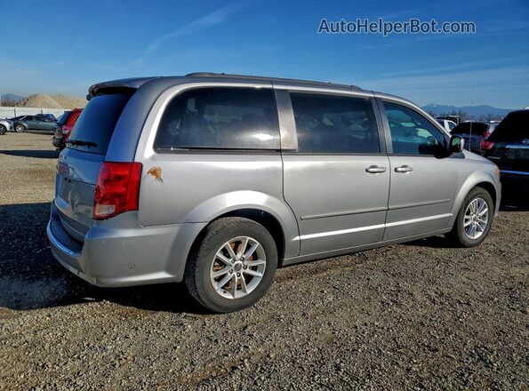 2C4RDGCG0GR323588 2016 DODGE CARAVAN Серебряный Передняя правая четверть