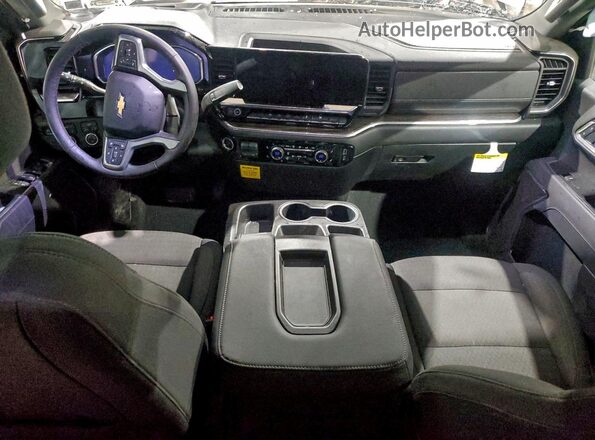 1GCUKDED4TZ138414 2026 CHEVROLET SILVERADO Серый Вид панели приборов