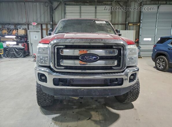 1FT7W2BT1GEB23321 2016 FORD F250 Красный Вид сзади