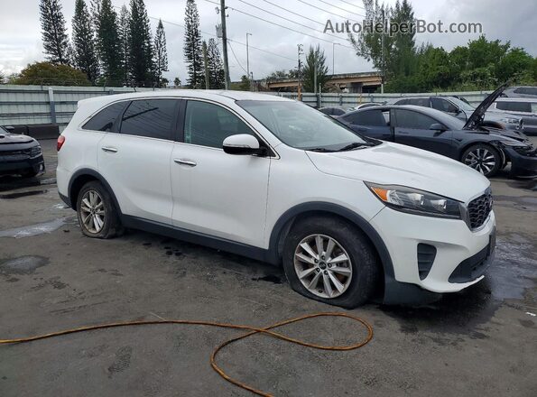 5XYPG4A37LG623169 2020 KIA SORENTO Белый Передняя правая четверть