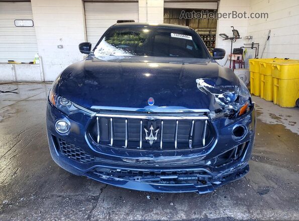 ZN661XUA2KX323641 2019 MASERATI LEVANTE Синий Вид сзади