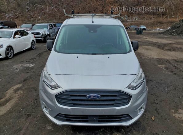 NM0LS7F24K1408567 2019 FORD TRANSIT Silver Widok z tyłu