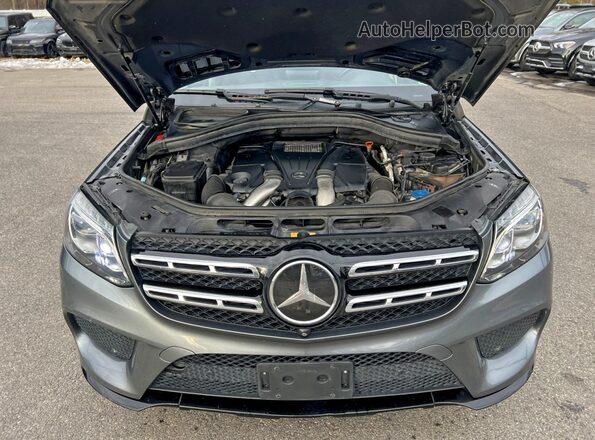 4JGDF7DE2HA962560 2017 MERCEDES-BENZ GLS-CLASS Серый Вид щитка приборов